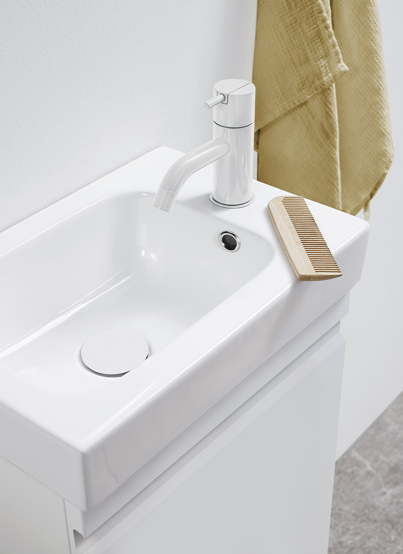 Micro Menuet-servant med en dybde på kun 27 cm fra Dansani