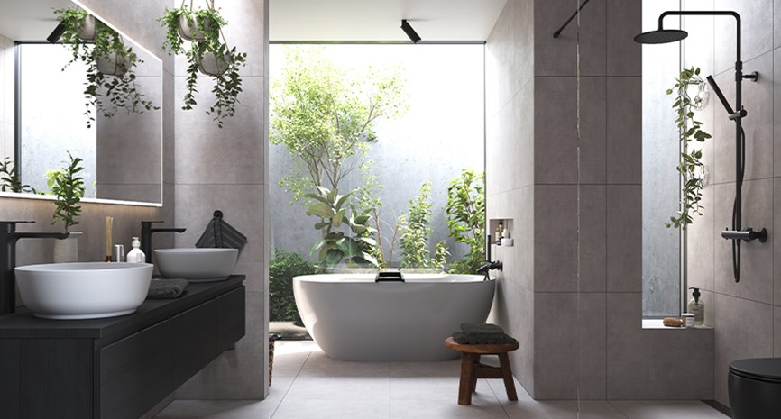 Badekar inspirasjon - VikingBad Urban totalbad hos Bademiljø