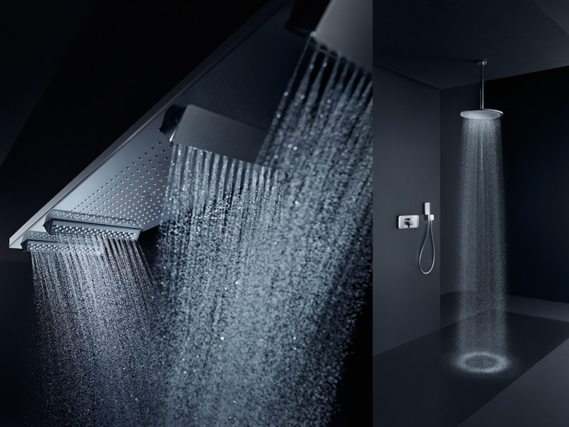 ShowerHeaven og Showerpipe takdusjer fra AXOR