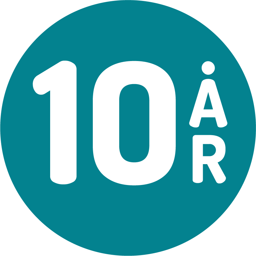 10 års garanti