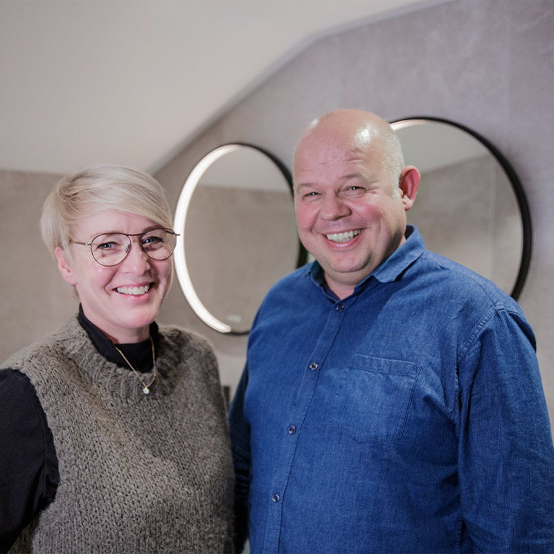 Anette og Jarle fikk drømmebadet