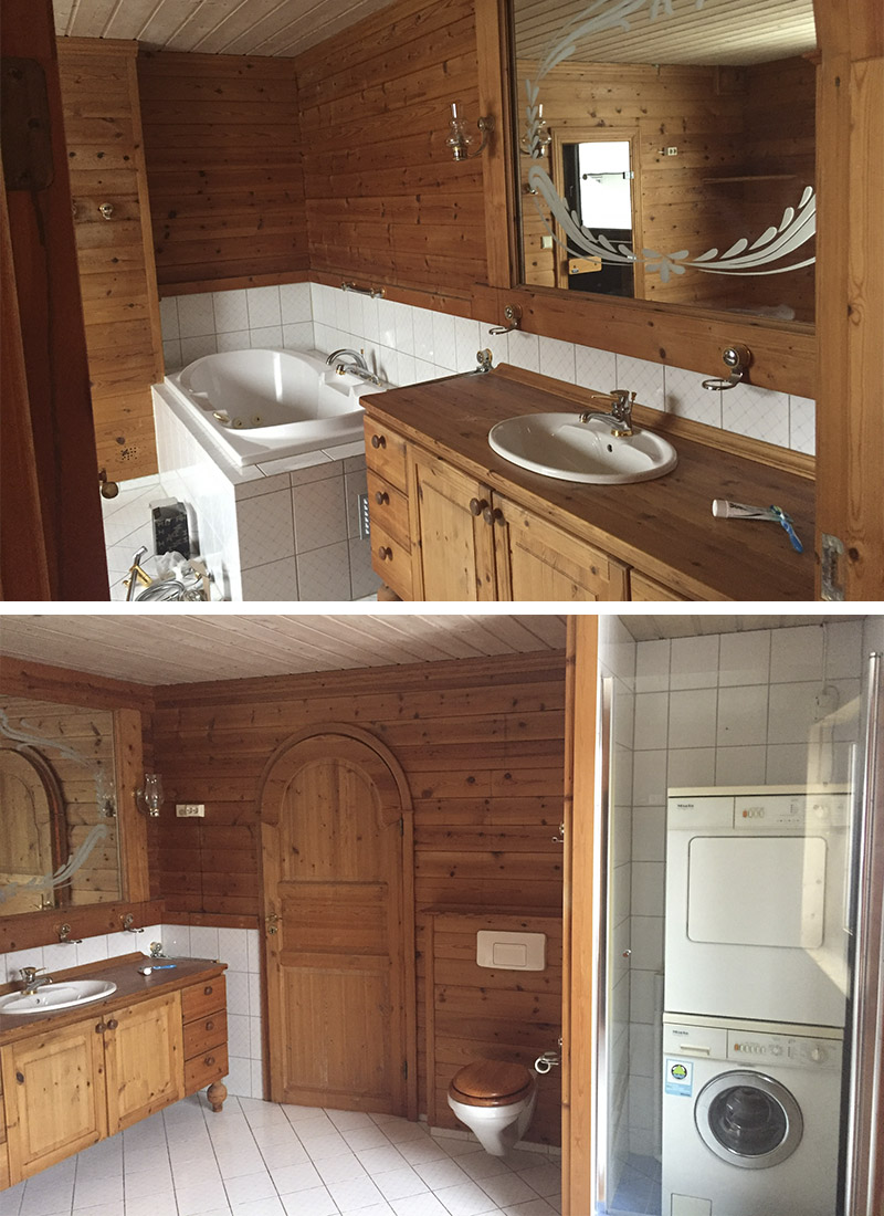 Gammelt, mørkt og upraktisk bad ble totalrenovert