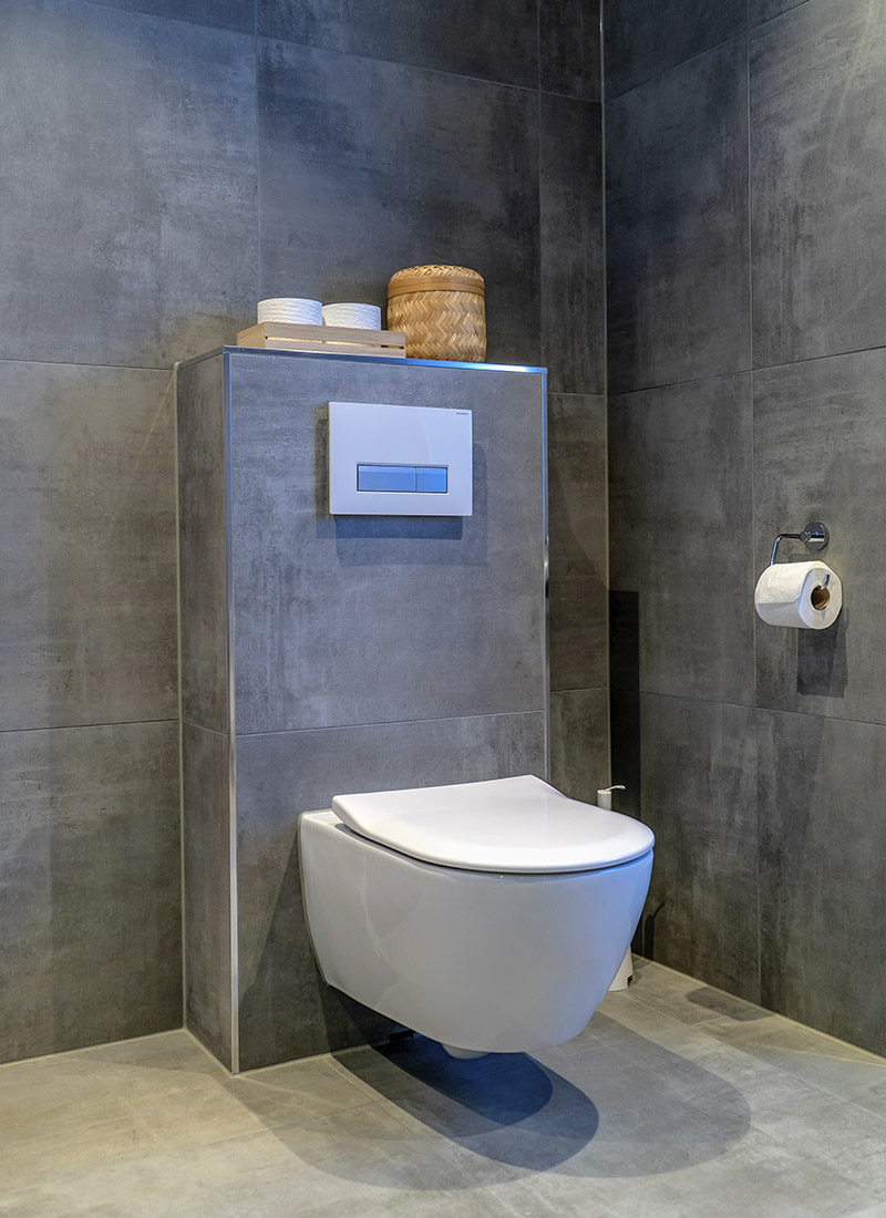 Drømmebad med luktfritt toalett